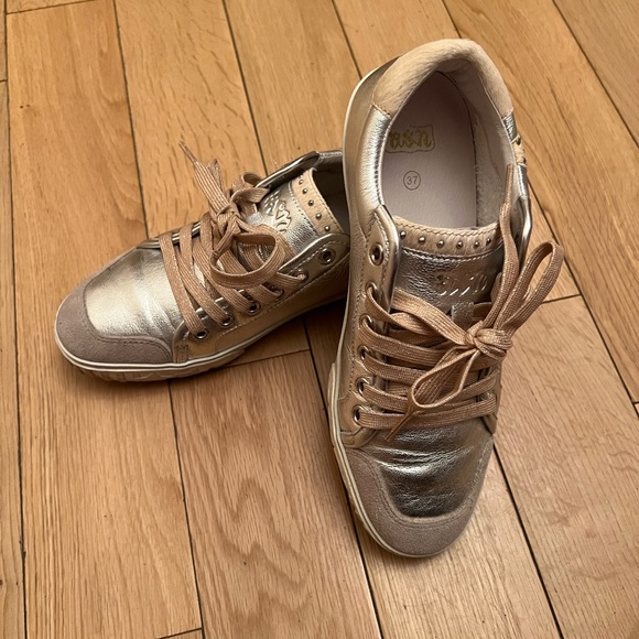 Women’s Low-top Silver, Dusty Pink ASH Sneakers Size 7. Very good condition. - Picture 2 of 5